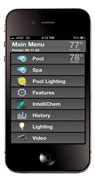 iPhone pool control